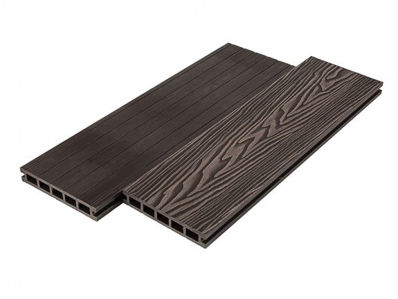 Террасная доска Deckart 150х24 мм Praktik New 3D-тиснение Венге 4м