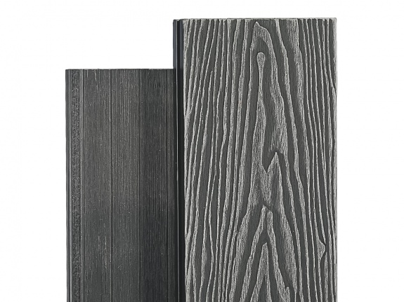 Террасная доска Deckart 150х24 мм Praktik New 3D-тиснение Серый 4м