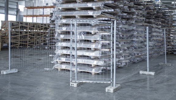 Крепление временного ограждения 51 Zn