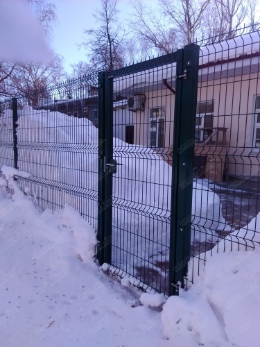 Замок LAKQ 4040 U2L корпус металлический, с ручками из алюминия, черный RAL 9005