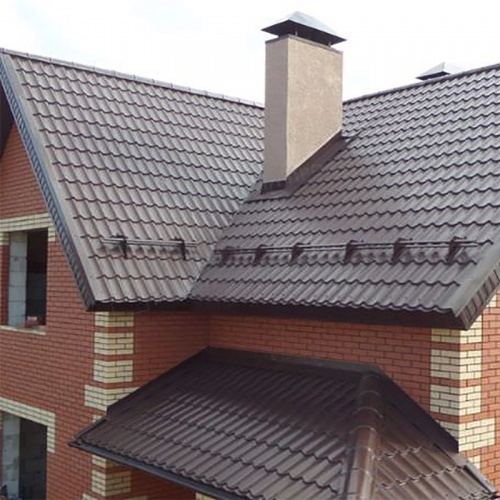 Металлочерепица МП Ламонтерра X NormanMP (ПЭ-01-8017-0.5)