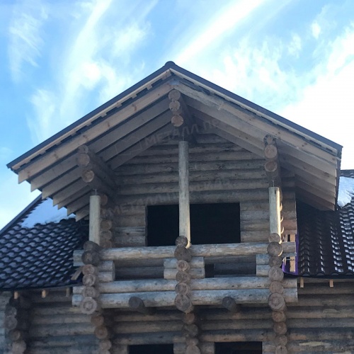 Металлочерепица МП Монтерроса-XL (VikingMP E-20-6005-0.5)