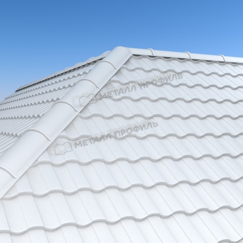 Металлочерепица МП Монтекристо-X NormanMP (ПЭ-01-9003-0.5)