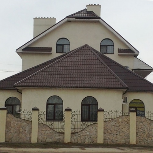 Металлочерепица МП Ламонтерра X (VikingMP E-20-RR32-0.5)