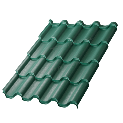 Металлочерепица МП Монтерроса-XL (VikingMP E-20-6005-0.5)