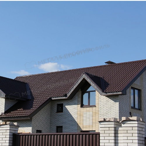 Металлочерепица МП Ламонтерра X (PURMAN-20-8017-0.5)