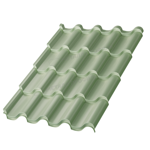 Металлочерепица МП Монтерроса-X (PURMAN-20-Tourmalin-0.5)