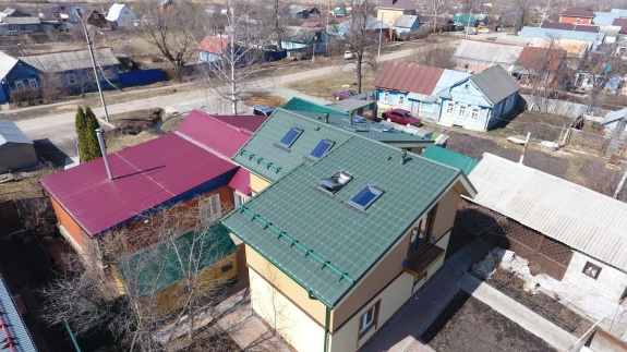 Металлочерепица квинта плюс 0,5 GreenCoat Pural BT, matt RR 11 темно-зеленый (RAL 6020 хромовая зелень)