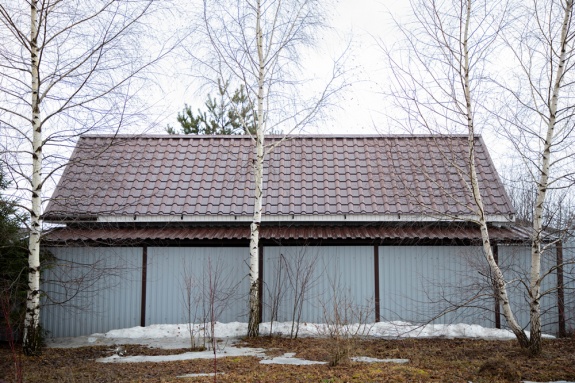 Металлочерепица камея 0,5 Satin RAL 8017 шоколад