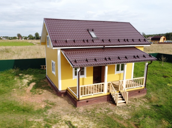 Металлочерепица классик 0,45 PE RAL 8017 шоколад