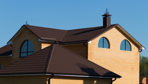 Металлочерепица МЧ2 Стандарт 0.5 RAL8017 шоколад