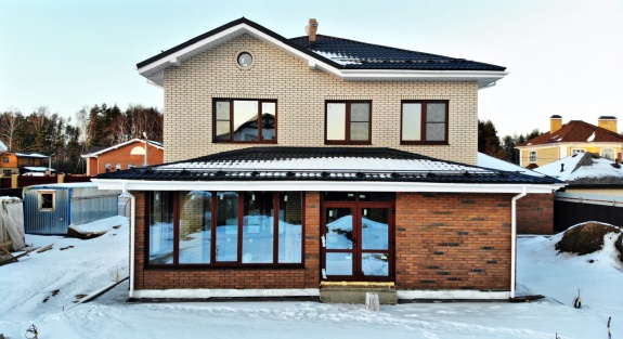 Металлочерепица классик Grand Line 0,5 PurLite Мatt RAL 7024 мокрый асфальт