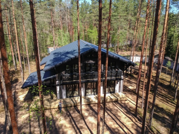 Металлочерепица классик 0,5 Satin RAL 7024 мокрый асфальт