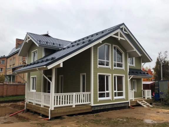 Металлочерепица классик 0,5 Satin RAL 7024 мокрый асфальт