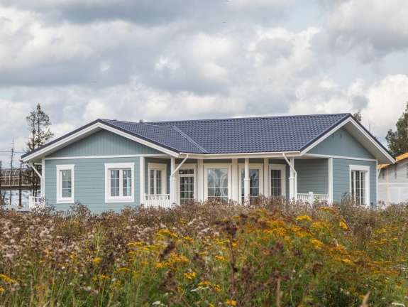 Металлочерепица классик 0,5 Satin RAL 7024 мокрый асфальт