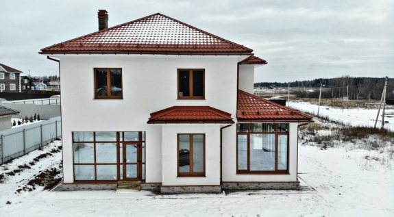 Металлочерепица классик 0,45 Drap RAL 8004 терракота