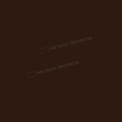 Штакетник металлический МП ELLIPSE-O 19х126 (ПЭ-12-8017-0.45)