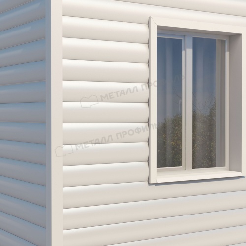 Сайдинг Woodstock-Н-28х330 (ПЭ-01-9006-0.45)