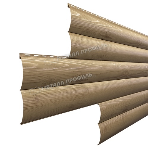 Сайдинг Woodstock-Т-28х330 (ECOSTEEL_T-01-Сосна-0.5)