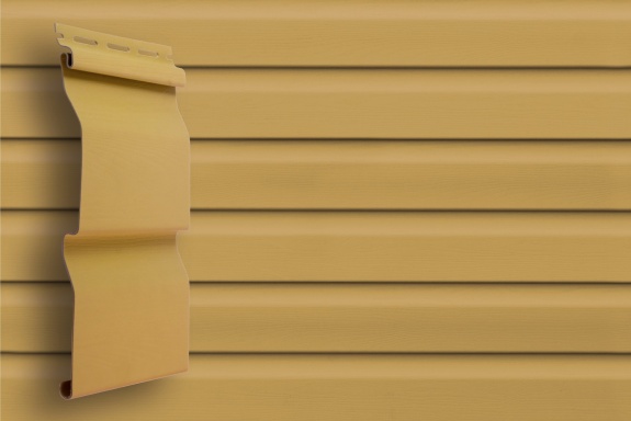 Сайдинг Grand Line (slim) 3,0 виниловый D4 кремовый