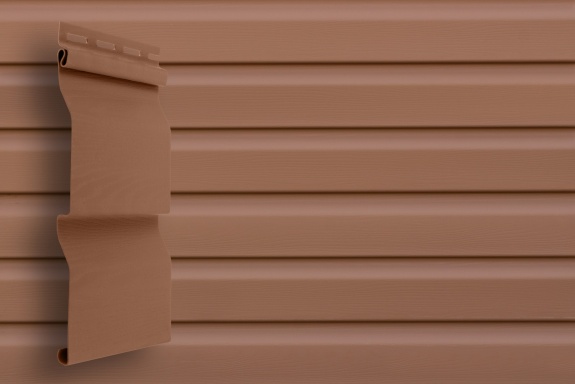 Сайдинг Grand Line 3,6 виниловый D4,4 темно-бежевый