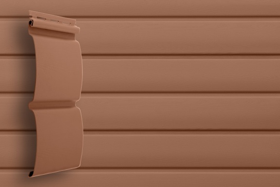 Блок-хаус Grand Line 3,0 виниловый D4,8 темно-бежевый