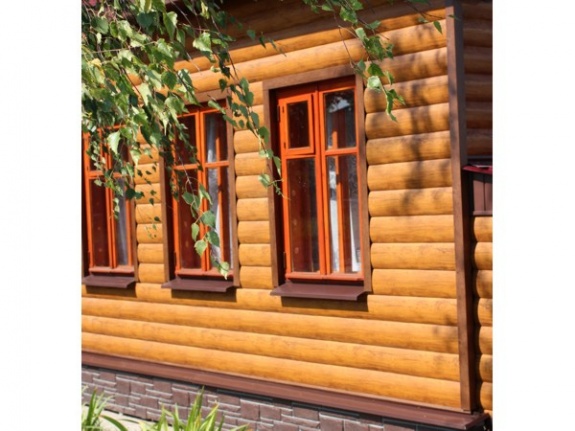 Блок-хаус new Grand Line 0,45 Print Premium Golden Wood