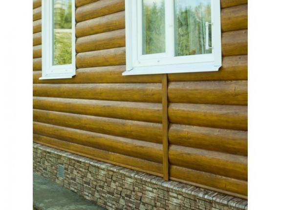 Блок-хаус new Grand Line 0,45 Print Premium Golden Wood