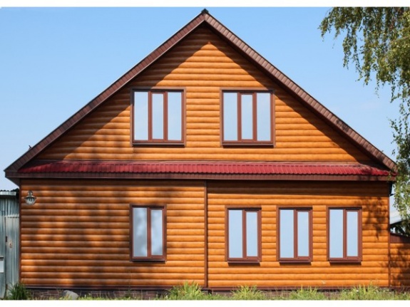 Блок-хаус new Grand Line 0,45 Print Premium Golden Wood