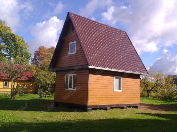 ЭкоБрус 0,345 Grand Line 0,45 Print Elite с пленкой Snow Wood