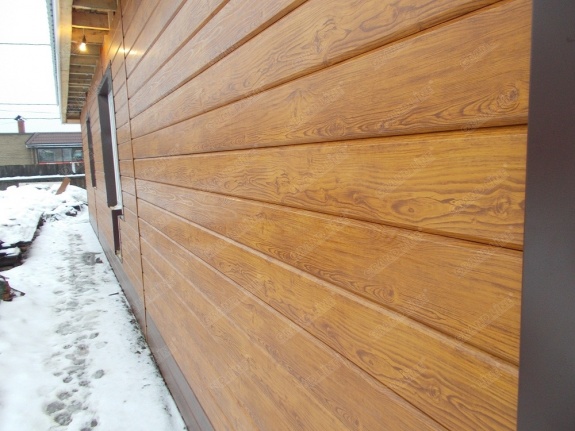 ЭкоБрус 0,345 Grand Line 0,45 Print Elite с пленкой Snow Wood