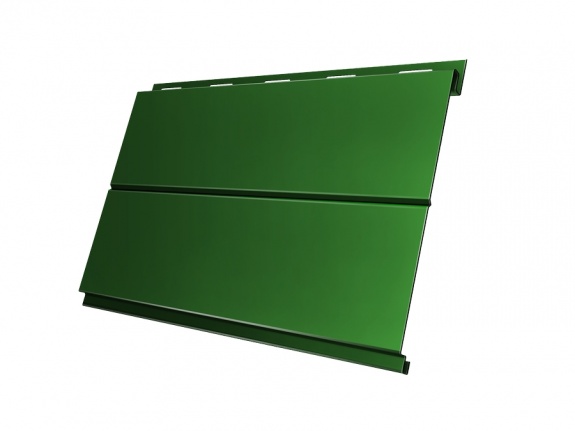 Сайдинг Вертикаль 0,2 line 0,45 PE с пленкой RAL 6002 лиственно-зеленый