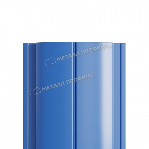 Штакетник металлический МП ELLIPSE-T 19х126 (ПЭ-12-5005-0.45)