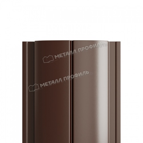 Штакетник металлический МП ELLIPSE-T 19х126 (ПЭ-01-RR32-0.45)