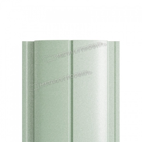 Штакетник металлический МП ELLIPSE-T 19х126 (PURMAN-20-Tourmalin-0.5)