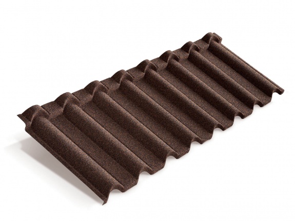 Композитная черепица Metrotile Gallo кофе