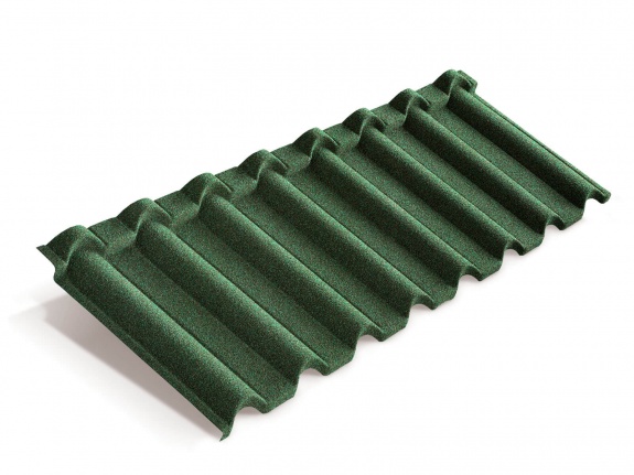 Композитная черепица Metrotile Gallo зеленый