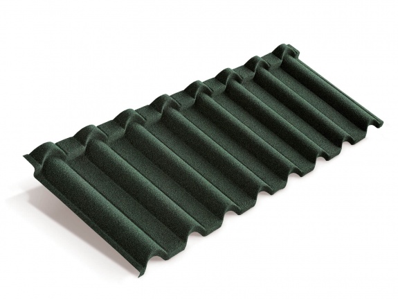 Композитная черепица Metrotile Gallo темно-зеленый