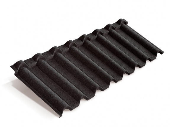 Композитная черепица Metrotile Gallo черный