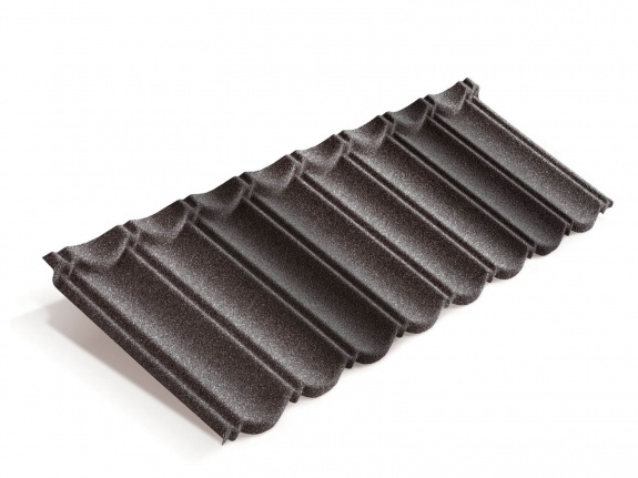 Композитная черепица Metrotile MetroBond сланцево-серый