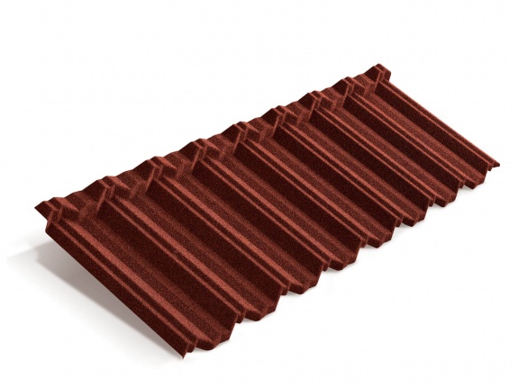 Композитная черепица Metrotile MetroClassic красный