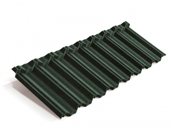 Композитная черепица Metrotile MetroClassic темно-зеленый