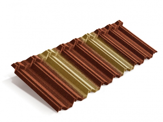 Композитная черепица Metrotile MetroClassic терракотово-желтый