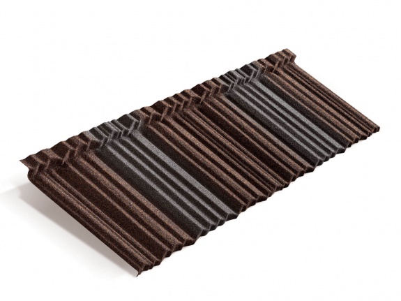 Композитная черепица Metrotile MetroShake 2 кофейно-серый