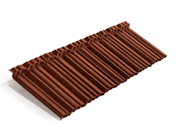 Композитная черепица Metrotile MetroShake 2 терракотовый
