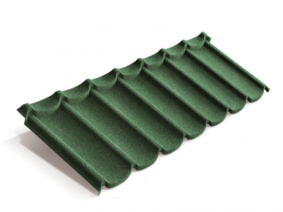 Композитная черепица Metrotile Mistral зеленый