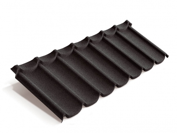 Композитная черепица Metrotile Mistral черный