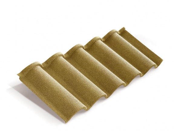 Композитная черепица Metrotile Romana охра