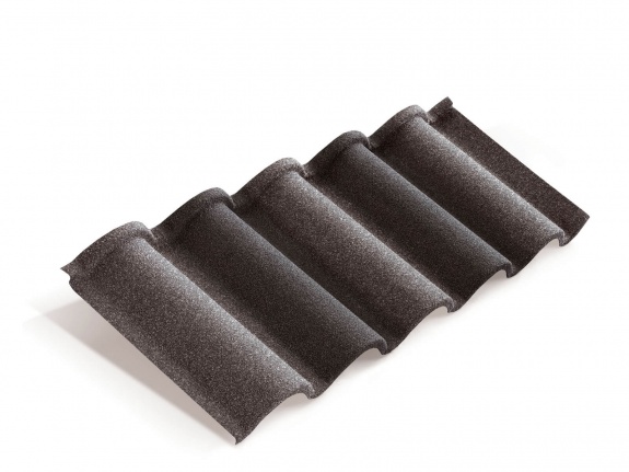 Композитная черепица Metrotile Romana сланцево-серый