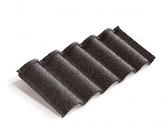 Композитная черепица Metrotile Romana сланцевый